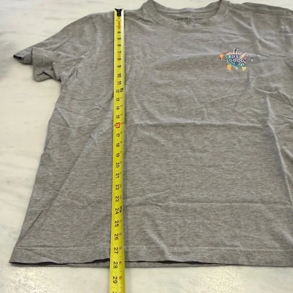 Life Is Good Gray T-Shirt with Colorful Logo - Take it Slow - Picture 7 of 11